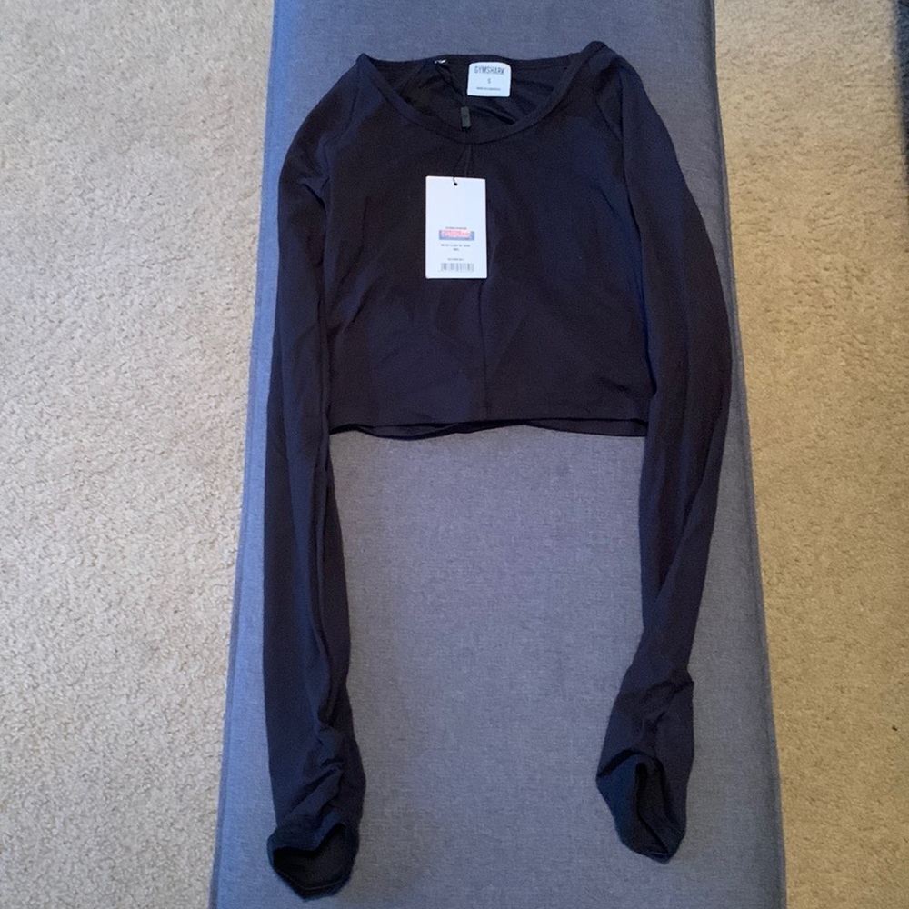 Gymshark long sleeve crop top. Whitney Simmons collection. NWT
